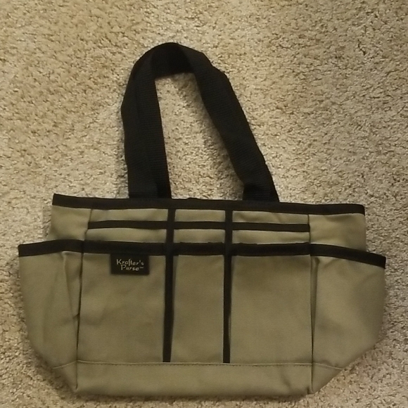 Other - Tan and Black Krafter's Purse